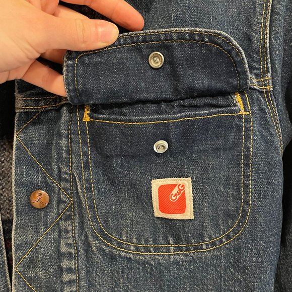 Vintage GWG Jean Jacket - Great Western Garment Company Denim Jacket - Picture 3 of 8